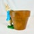 Vintage Boho Chic English Traditional Whimsical Peter Rabbit Planter For Sale - Image 14 of 17