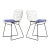 Pair of Bertoia child's chairs by Knoll For Sale
