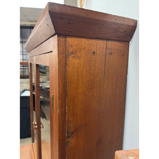 Late 19th Century Walnut Stepback Cupboard For Sale - Image 6 of 16