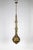 Elongated Indian Gulab Pash Form Bejeweled & Pierced Brass Pendant Light For Sale In San Francisco - Image 6 of 11