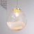 Suspension Light with White Milk Glass Sphere & Decoration, Italy For Sale - Image 6 of 11
