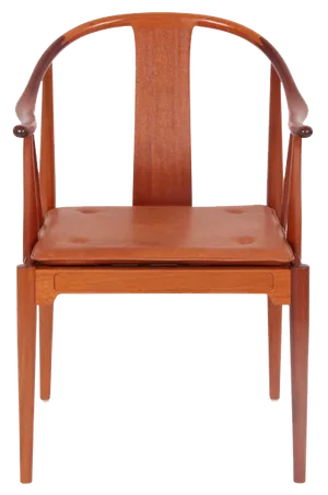 China Chair Model 4283 in Mahogany by Hans J. Wegner for Fritz Hansen, Denmark, 1984
