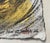 An original abstract mixed-media artwork created on handmade paper, where concentric circles of luminous gold leaf shimmer...