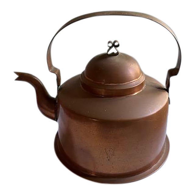 1920s Knut Eriksson Copper Teapot Water Kettle For Sale