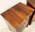 Italian Empire Bedside Tables in Walnut, Set of 2 For Sale - Image 11 of 13