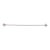 Vintage 24.25 In. Nickel Finish Steel Towel Bar For Sale