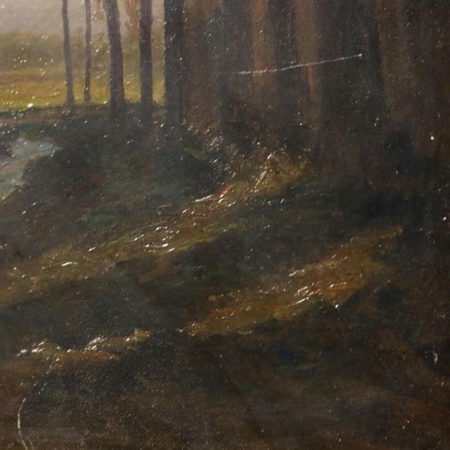Cabutti, Alta Langhe Landscape Scene, Oil on Cardboard For Sale - Image 6 of 12