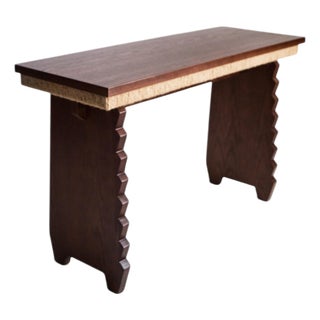 Escritorio Desk in Stained Ash Wood and Rope by Szymon Keller For Sale
