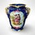 Late 19th Century Antique Victorian Majolica Cobalt Blue Vase W/ Courting Couple Scene For Sale - Image 5 of 10
