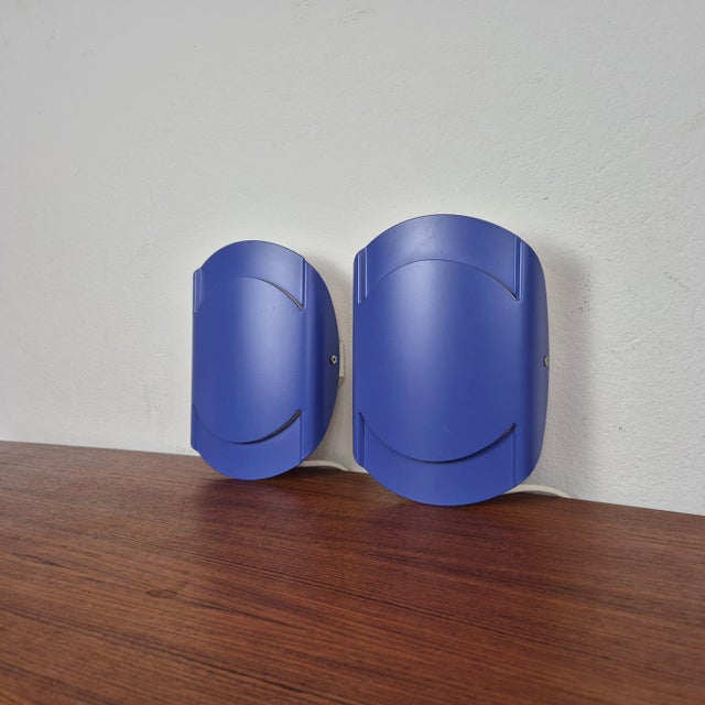 Lyfa Mid-Century Space Age Model 3050 Wall Lamps from Lyfa, 1960s, Set of 2 For Sale - Image 4 of 12