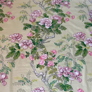 1980s Floral Fabric- 3 Yards