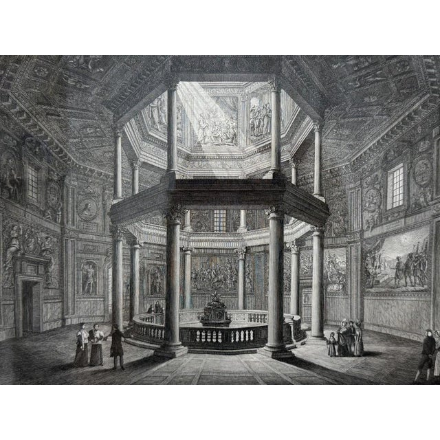 1843 George Belton Moore Engraving of San Giovanni in Fonte For Sale - Image 4 of 13