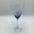 1980s Vintage Tall Blue Fade Crystal Wine/Water Glasses- Set of 4 For Sale - Image 5 of 13