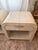 Restoration Hardware Lucien Parchment Nightstands – Pair For Sale - Image 11 of 12
