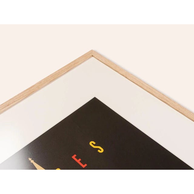 Chartres: Cathedrals of France Art Deco Travel Poster, 1930s, Framed For Sale - Image 9 of 12