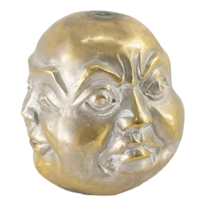 Chinese Faces of Buddha Bronze