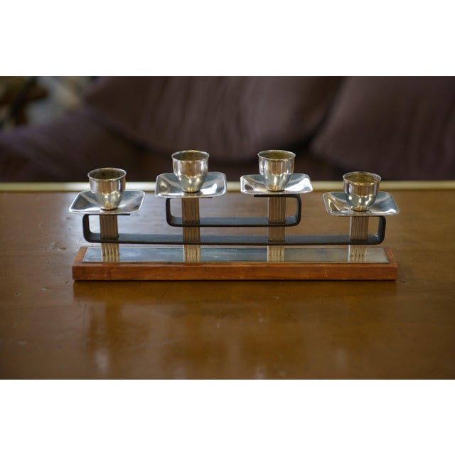 Vintage Scandinavian Candleholder, 1960s, in Very Good conditions. Designed 1960 to 1969