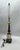1960s Vintage Signed Stiffel Neoclassical Brass and White Enamel Column Table Lamp For Sale - Image 5 of 11