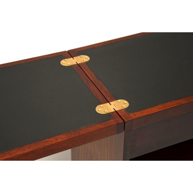 Danish Captain's Bar attributed to Reno Wahl Iversen for Dyrlund, 1960s For Sale - Image 12 of 14