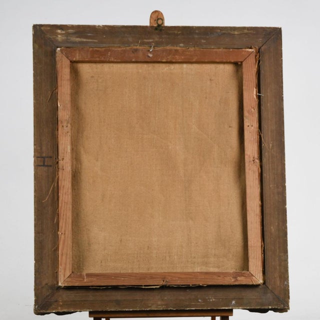 Wood Undergrowth Scene, Oil on Canvas, Late 1800s-Early 1900s, Framed For Sale - Image 7 of 8