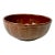1970s Vintage Boho Chic Brutalist J C Stoneware Round Serving Bowl For Sale