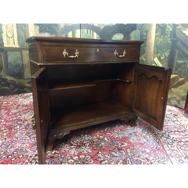 Vintage Server, Henredon Rittenhouse Flip Top Server For Sale - Image 6 of 16