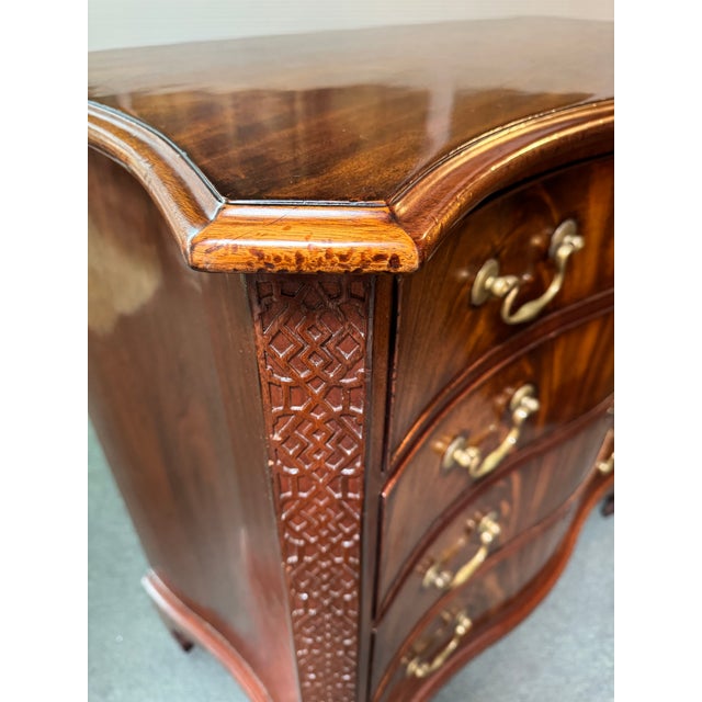 Auburn Burton Ching Georgian Chest of Drawers, Circa 2002 For Sale - Image 8 of 12