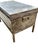 Early 20th Century Industrial Metal Trunk Chest on Stand With Patina Finish For Sale - Image 9 of 18