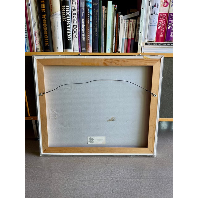 Jasper Johns 1990 National Gallery of Art Exhibition Poster Custom Acrylic Box Frame Jerry Solomon La For Sale - Image 9 of 13