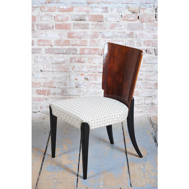 Art Deco Beech Chairs attributed to Halabala for Up Závody, Czech, 1930s, Set of 6 For Sale - Image 6 of 18