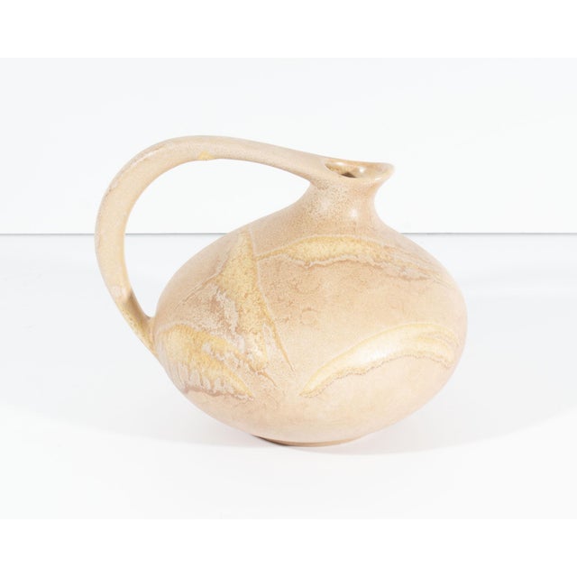 Mid-Century Modern West German Ceramic Pitcher by Kurt Tschorner for Ruscha Keramik For Sale - Image 3 of 8
