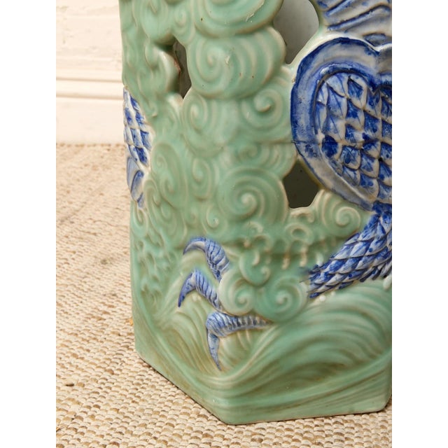 Mid-Century Modern Vintage Mid Century Ceramic Umbrella Holder For Sale - Image 3 of 10