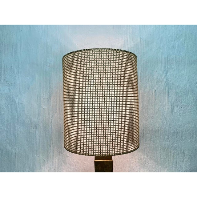 Hollywood Regency Floor or Table Lamp with Gold-Plated Ceramic Base, 1960s-1970s For Sale - Image 13 of 16