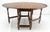 Solid Tiger Oak Oval Drop Leaf Gate Leg Dining Table Clean! For Sale - Image 4 of 18