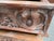 Spanish Colonial Walnut Carved Wood Steel Scrolled Base For Sale - Image 9 of 12