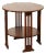 Stickley Mission Collection Oak Round Lamp Table For Sale