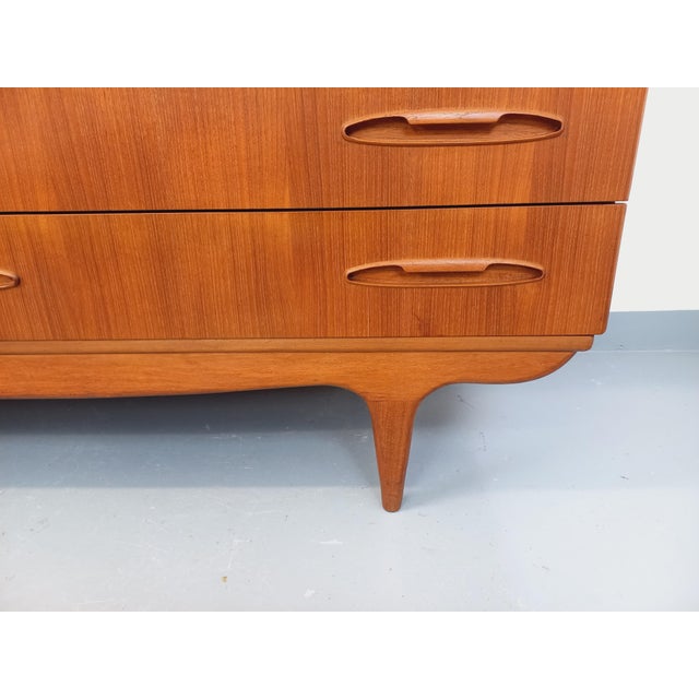 Vintage Scandinavian Teak Wardrobe, 1960s For Sale - Image 16 of 18