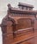 Antique Full Size C 1870-1890 Victorian Eastlake Monumental High Back Walnut Bed For Sale - Image 10 of 11