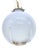Mid-Century Modern Italian Glass Globe Pendant Lamp, 1960s For Sale