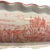 Rustic European Vintage Ceramic Rectangular Planter Plant Pot White Pink European City Design For Sale - Image 3 of 7