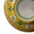 Traditional Late 20th Century Italian Vietri Solimene Campagna Chicken Pair of Yellow Large Plates For Sale - Image 3 of 7