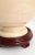 Light Pink Lamp Crackled Porcelain Restored For Sale - Image 8 of 11