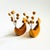 Mid Century Scandinavian Wood Bird Candle Holders - Set of 2 For Sale In San Francisco - Image 6 of 9