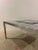 Off-white 1970s Willy Luckyx Aluclair Belgian Coffee Table For Sale - Image 8 of 13