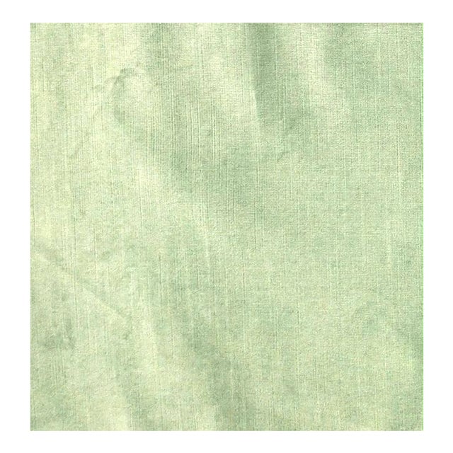 Lee Jofa "Fulham Linen" Celadon Velvet- 7.75 Yds For Sale