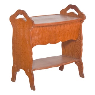 Mid-Century Oak Seamstress, 1950s For Sale