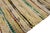 Brown Vintage Swedish Handwoven Rag Rug in Light Tones, 1960s For Sale - Image 8 of 9