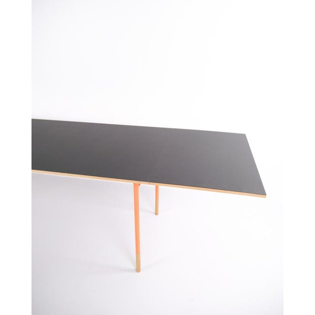 Nyhavn Dining Table in Grey Linoleum attributed to Finn Juhl, 2015 For Sale - Image 13 of 15
