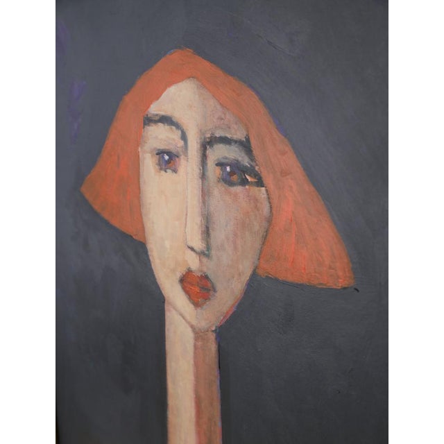 Harry Charles Tim, Alice, Longhead Series, 2020s, Acrylic Painting For Sale - Image 6 of 18