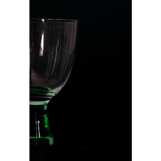 Murano Crystal Martini Glass by Moretti, Set of 6 For Sale - Image 17 of 18